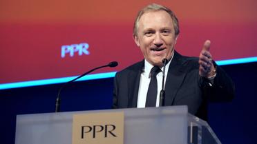 Francois-Henri Pinault présente les résultats annuels 2012 du groupe PPR à Paris, le 15 février 2013 [Eric Piermont / AFP/Archives]