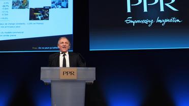 Le PDG de PRR François-Henri Pinault le 15 février 2013 à Paris [Eric Piermont / AFP]