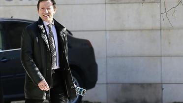 Le juge Jean-Michel Gentil, en charge du dossier Bettencourt, à son arrivée le 19 février 2013 au tribunal de Bordeaux [Patrick Bernard / AFP/Archives]