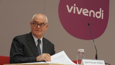 Jean-François Dubos, président du directoire de Vivendi présente les résultats 2012 du groupe, à Paris le 26 février 2013 [Eric Piermont / AFP/Archives]
