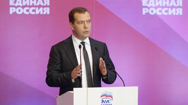 Le Premier ministre russe, Dmitri Medvedev, le 18 mai 2013 à Moscou [Alexander Astafev / Ria Novosti/AFP]