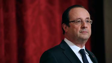 François Hollande, le 21 mai 2013 au Palais de l'Elysée [Thomas Samson / AFP/Archives]