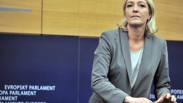 La présidente du FN, Marine Le Pen, le 19 janvier 2011 à Strasbourg [Georges Gobet / AFP/Archives]