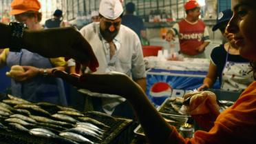 Des sardines sur un marché à Lisbonne [Francisco Leong / AFP/Archives]