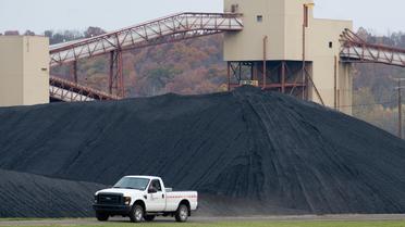 Une centrale électrique au charbon à New Haven, le 30 octobre 2009 [Saul Loeb / AFP/Archives]
