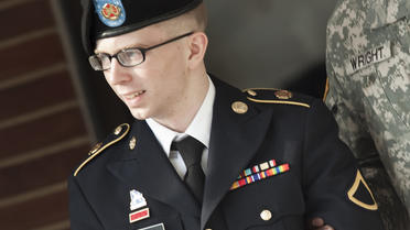 Bradley Manning à Fort Meade, dans le Maryland, le 15 mars 2012 [Brendan Smialowski / AFP/Archives]