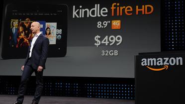 La nouvelle tablette Kindle Fire HD du distributeur en ligne Amazon, présentée jeudi soir aux Etats-Unis, sera vendue en France à partir du 25 octobre et distribuée notamment chez Auchan et Darty, a annoncé à l'AFP Xavier Garambois, vice-président du groupe pour l'Europe du sud. [AFP]