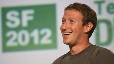 Mark Zuckerberg lors d'une conférence de presse à San Francisco, le 11 septembre 2012 [Kimihiro Hoshino / AFP/Archives]