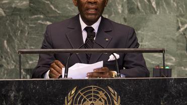 Le président de Guinée équatoriale Teodoro Obiang devant la 67ème Assemblée générale de l'ONU, le 27 septembre 2012 [Don Emmert / AFP/Archives]