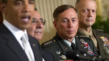 L'ex-directeur de la CIA David Petraeus, le 28 avril 2011 à Washington [Saul Loeb / AFP/Archives]