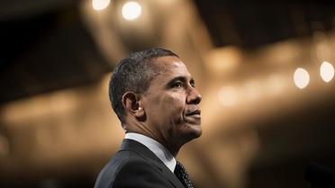 Le président américain Barack Obama, le 7 février 2013 à Lonsdowne, en Virginie [Brendan Smialowski / AFP/Archives]