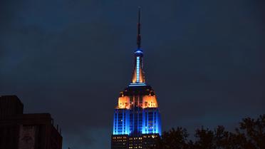Le gratte-ciel new-yorkais Empire State Building le 10 mai 2013 [Stan Honda / AFP/Archives]