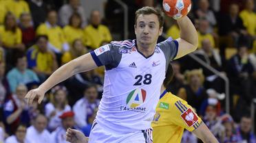 Valentin Porte, champion d'Europe de handball avec l'équipe de France.