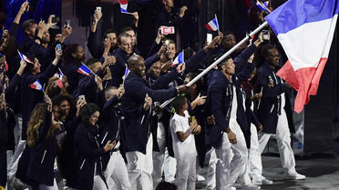 En 2016, lors des derniers Jeux Olympiques d'été, c'est Teddy Riner qui était le porte-drapeau des Bleus