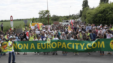Depuis samedi 17h et jusqu'à ce dimanche en fin de journée, les opposants au projet d'Europacity se sont rejoints à Gonesse (95). 