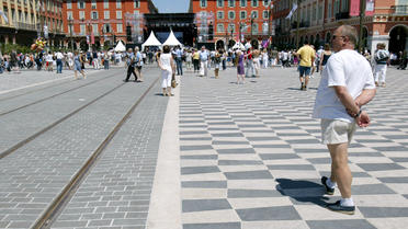 La Place Asséna à Nice devait accueillir les nombreux concerts du Nice Jazz FestivalMa
