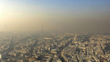 Paris a connu un épisode de pollution élevé au mois de mars 2015.