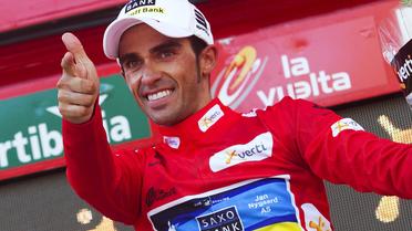 L'Espagnol Alberto Contador (Saxo Bank) a pris les commandes du Tour d'Espagne après sa victoire en solitaire mercredi lors de la 17e étape courue sur 187,3 km entre Santander et Fuente Dé[AFP]