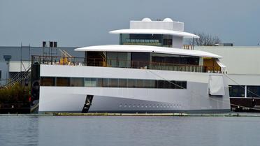 Venus, le yacht commandé par Steve Jobs a été mis à l'eau au Pays-Bas.