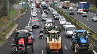 Comme en 2018 (sur cette photo), les agriculteurs bloquent les routes