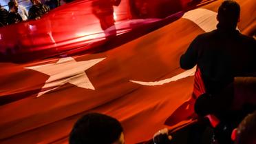 Le drapeau turc [YASIN AKGUL / AFP/Archives]