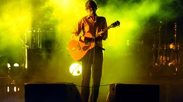 Jarvis Cocker, le chanteur de Pulp, le 13 avril 2012 en concert à Indio en Californie [Kevin Winter / Getty Images/AFP/Archives]