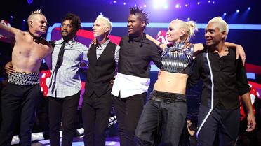Le groupe No Doubt avec la chanteuse Gwen Stefani, le 21 septembre 2012 à Las Vegas, Nevada [Christopher Polk / Getty Images/AFP/Archives]