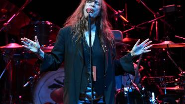 Patti Smtih sur scène au Madison Square Garden à New York, le 27 novembre 2012 [Jason Kempin / Getty Images/AFP/Archives]