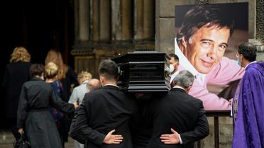 Funérailles de Guy Bedos à l'église Saint-Germain-des-Prés à Paris, le 4juin 2020 [Bertrand GUAY / AFP]