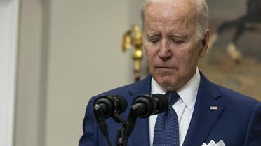 Le président américain Joe Biden s'est exprimé avec émotion après la fusillade dans une école au Texas 