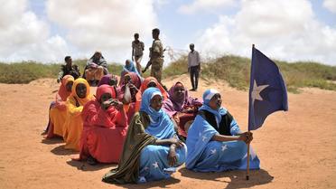 Un groupe de femmes le 30 avril 2014 à Marka, en Somalie [Tobin Jones / AU-UN IST/AFP/Archives]