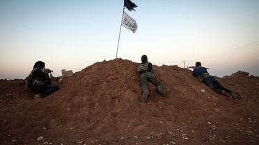 Des combattants jihadistes en Syrie à Raqqa le 23 août 2013 [Alice Martins / AFP/Archives]