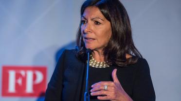 La maire socialiste de Paris Anne Hidalgo à Washington le 17 novembre 2016 [ZACH GIBSON / AFP/Archives]