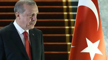 Le président turc Recep Tayyip Erdogan à Ankara, le 24 décembre 2015 [ADEM ALTAN / AFP/Archives]