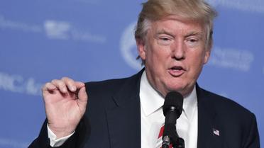 Le candidat républicain à la présidentielle américaine Donald Trump, le 9 septembre 2016 à Washington [MANDEL NGAN / AFP]