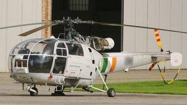 L'hélicoptère Alouette III est estimé à près de 40 000 euros.