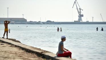 Le port de Skadovsk, au bord de la mer Noire, dans le sud de l'Ukraine, le 21 septembre 2015 [Genya Savilov / AFP/Archives]