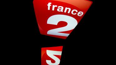 Le logo de la chaîne de télévision publique France 2 [Lionel Bonaventure / AFP/Archives]