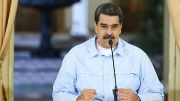 Le président du Vénézuela, Nicolas Maduro, le 25 juillet 2019. [HO / Venezuelan Presidency/AFP/Archives]