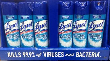Cette entreprise de produits de santé et d'hygiène produit notamment le Lysol, un spray désinfectant. 