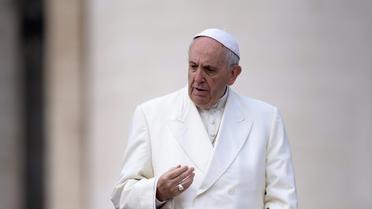 Le pape François, le 31 janvier 2018 place Saint-Pierre, au Vatican [FILIPPO MONTEFORTE / AFP/Archives]