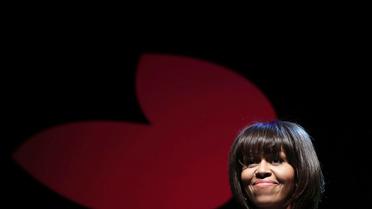 Michelle Obama, le 8 mars 2013, lors du sommet "Building a Healthier Future" à Washington, DC. [Alex Wong / Getty Images/AFP/Archives]
