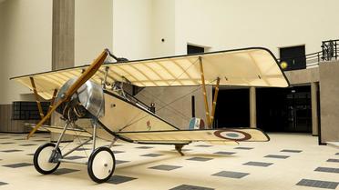 Le Nieuport XI, premier chasseur en série de l'Armée de l'Air Française. @Musée de l'Air