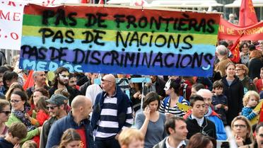 Manifestation à Montpellier le 24 octobre 2015 pour la défense des langues régionales [PASCAL GUYOT / AFP]