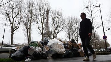 Ce mercredi, il restait encore plus de 9.000 tonnes d'ordures à ramasser à Paris.