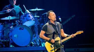 Le chanteur américain Bruce Springsteen en concert à Paris le 11 juillet 2016 [BERTRAND GUAY / AFP/Archives]