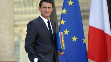 Manuel Valls après le conseil des ministres à l'Elysée le 23 septembre 2015 [Bertrand Guay / AFP/Archives]