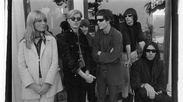 Le velvet underground et Nico avec Andy Warhol Hollywood Hills, 1966