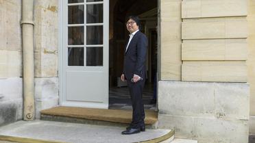 Le président du groupe EELV au Sénat Jean- Vincent Placé à Paris le 7 avril 2014 [Fred Dufour / AFP/Archives]