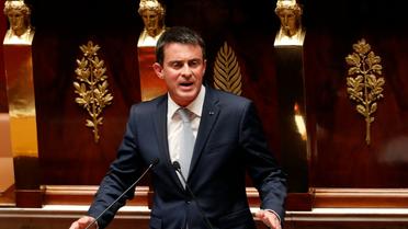 Le Premier ministre Manuel Valls s'exprime pendant un débat sur la prorogation de l'état d'urgence à l'Assemblée nationale le 19 juillet 2016 [FRANCOIS GUILLOT / AFP]